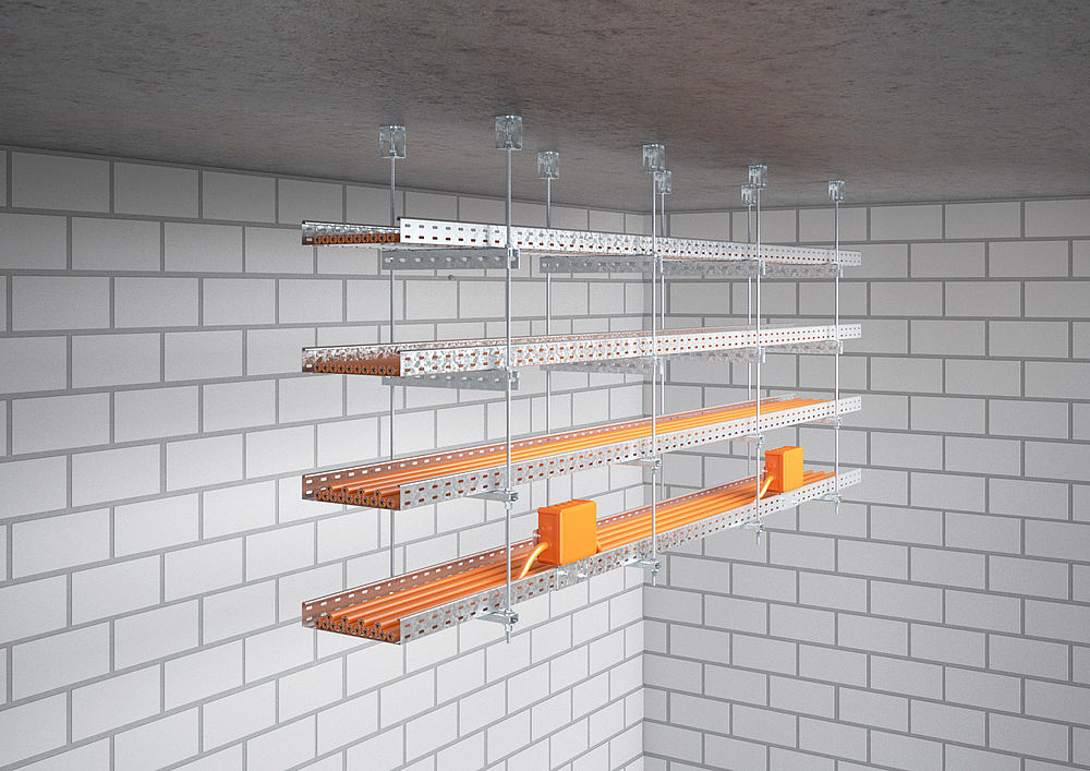 The LKS lightduty cable tray system OBO