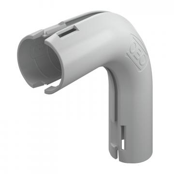 Дуга Quick-Pipe 90°, светло-серая