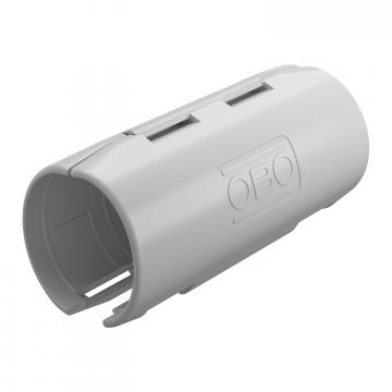 Соединительная муфта для трубы Quick-Pipe, светло-серая