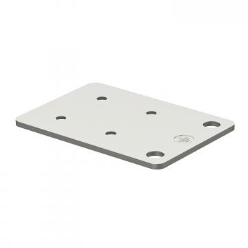 Mounting plate, 1-pole