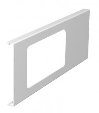 Cover for double accessory mounting box for WDK trunking, trunking height 110 mm