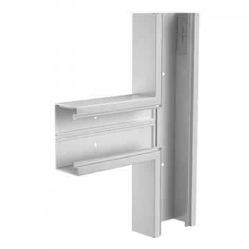 Т-образная секция, для канала для монтажа электроустановочных изделий Rapid 80 тип GK-70130