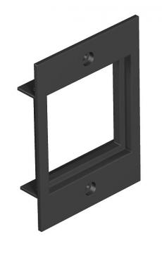 Накладка Telitank T4B с отверстием для одинарной розетки Modul 45
