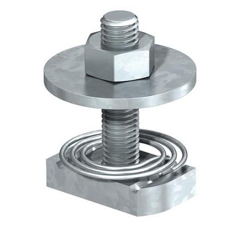 Hammer-head bolt with spring A4 34.5 | 20 | 8 | M 10 x 60