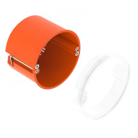 HW Cavity wall device box 61, CEE/PERILEX, with sealing ring  61 | 74 | 74 | 20/25 mm | 9