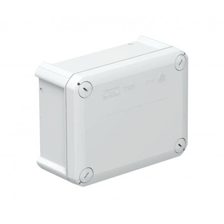 Распределительная коробка T 100, закрытая 136x102x57 |  | IP66 | светло-серый; RAL 7035