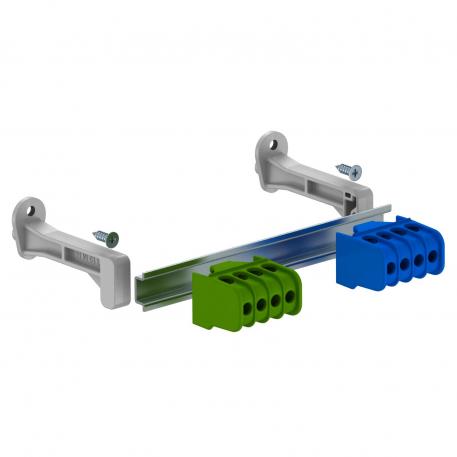 Terminal strip set with screw terminals for SDB 03