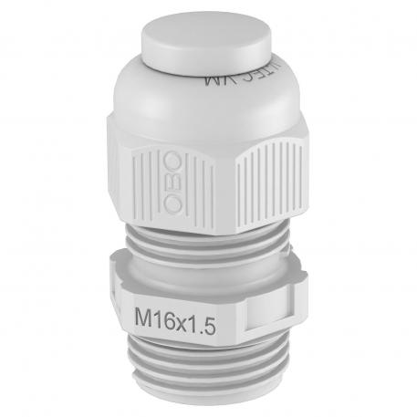 Кабельный ввод с метрической резьбой  |  | M16 x 1,5 | нет | светло-серый; RAL 7035