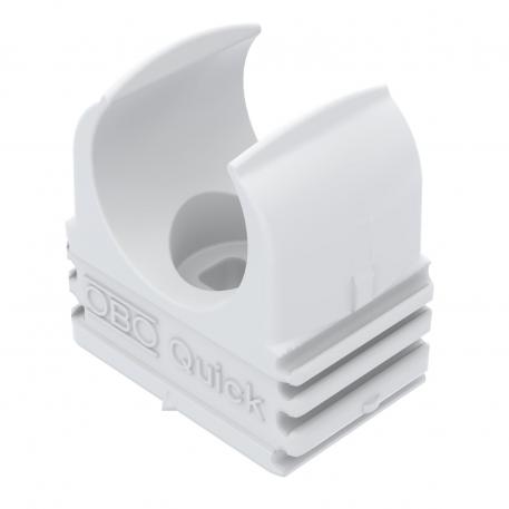 Quick clip, flame-resistant, pure white M16