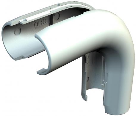 Дуга Quick-Pipe 90°, светло-серая