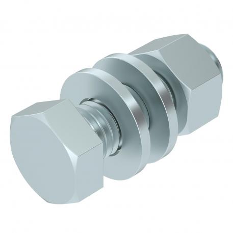Болт с шестигранной головкой с гайкой и шайбой M12 12 | 40 | 19 | 12 | Сталь