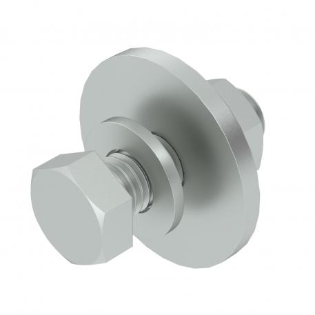 Болт с шестигранной головкой с шайбой и гайкой