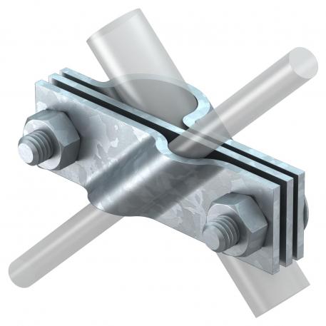 Connection clamp for earth rod, universal FT