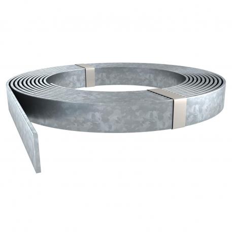 Flat conductor, galvanised steel for foundation earthing 30,5 | 3,5