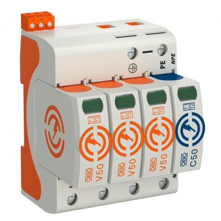Комбинированный УЗИП V50+NPE с FS, 280 В