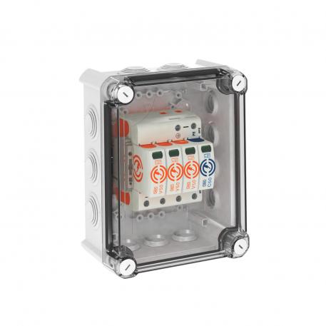 Combination arrester V50, 3-pole + NPE 280 V 3+N/PE | 280 | IP66