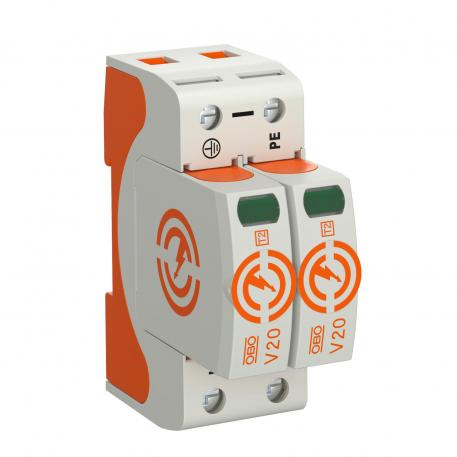 УЗИП V20, 1-полюсный 75 В