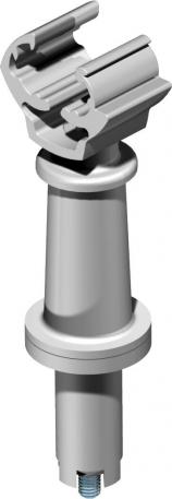 Держатель проволоки для черепичной, шиферной и волнообразной кровли, с держателем провода