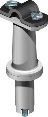 Держатель проволоки для черепичной, шиферной  и волнообразной кровли, с перемычкой