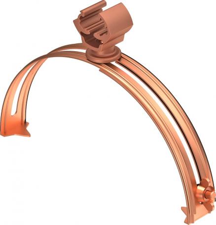 Кровельный держатель проволоки для коньковой черепицы, 185-260 мм, для круглых проводников Rd 8-10