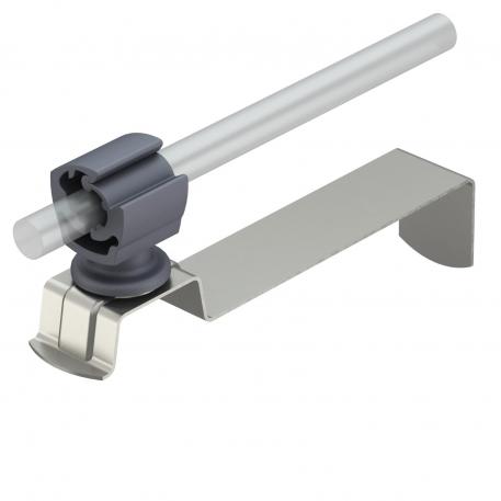 Держатель проволоки для черепичной кровли, диагональный, для круглых проводников Rd 8-10