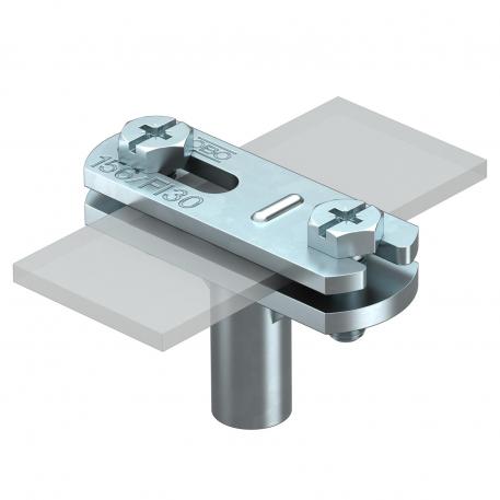 Cable bracket for flat conductor