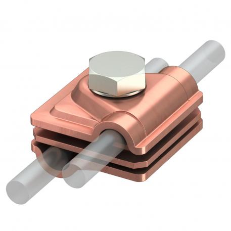 Vario quick connector Rd 6-8 / Rd 6-8 mm Cu