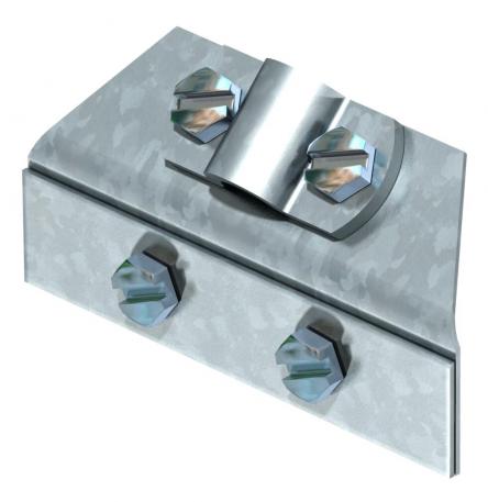 Snow catching grate clamp FT