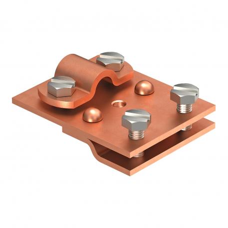 Folding clamp up to 5 mm plate thickness Cu