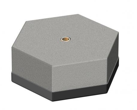 Бетонное основание 6,9 кг, с внутренней резьбой 