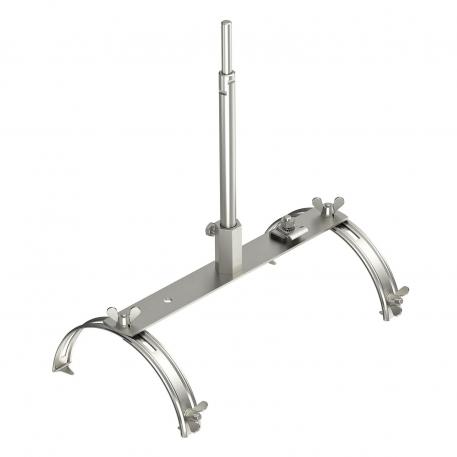 Держатель молниеприемного стержня для коньковой черепицы