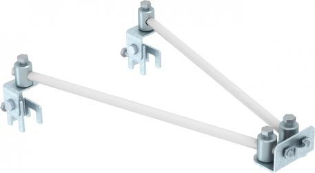 Комплект для изолированного фальцевого крепления 