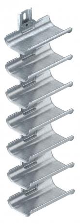 Кронштейн тоннельный на рейке, 7 полок