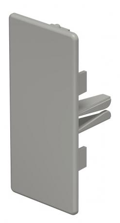 End piece, trunking type WDK 40090 90 | 40 | 90 | Stone grey; RAL 7030