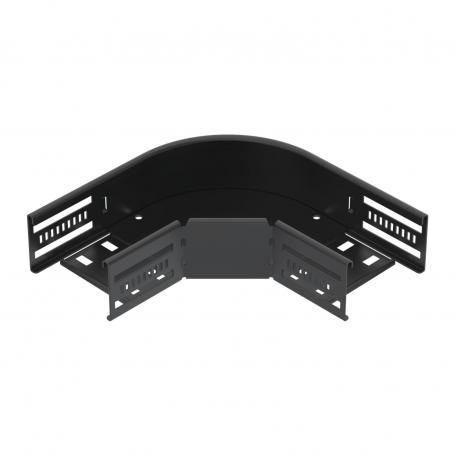 90° bend 60, black 100 | Сталь | PES135 - Polyester | черный; RAL 9005