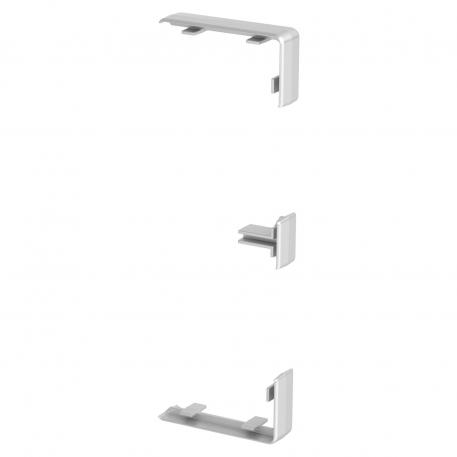 Trunking connector and joint cover aluminium