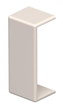 Joint cover, for trunking, type WDK 10030 Cream; RAL 9001