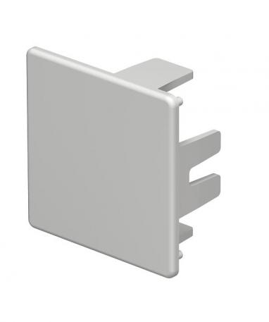 End piece, trunking type WDK 40040 40 | 40 | 40 | Light grey; RAL 7035
