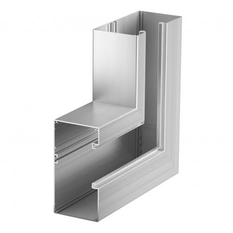 Плоский угол восходящий, для канала для монтажа электроустановочных изделий Rapid 80 тип GA-A90170 170 | 90 | алюминиевый