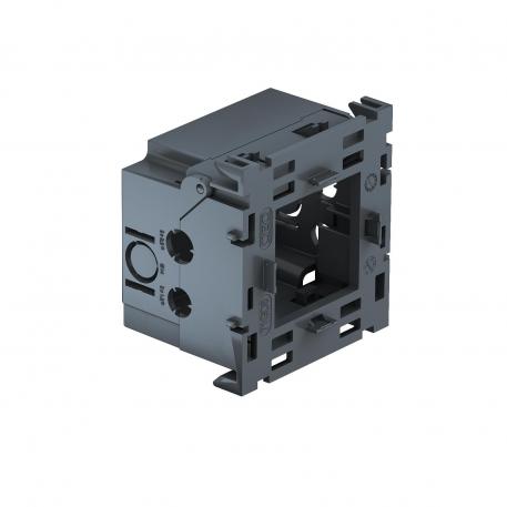 Монтажная коробка 71GD8-2, одинарная, для изделий серии Modul 45® 1 | защелкнуть