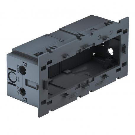 Монтажная коробка 71GD9, тройная, для изделий серии Modul 45® 3 | защелкнуть