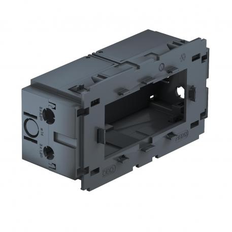 Монтажная коробка 71GD13, двойная, для изделий серии Modul 45® 2 | защелкнуть