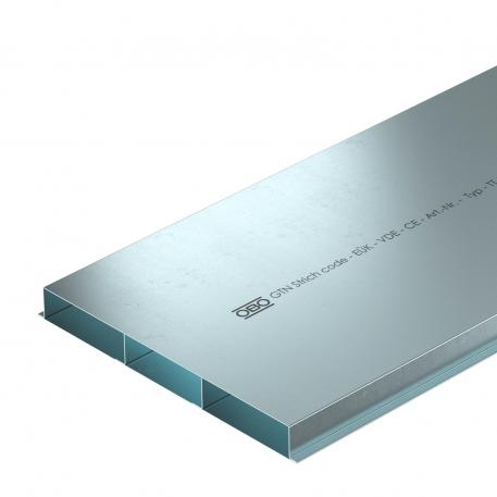 Underfloor installation duct, 3-compartment, trunking height 38 mm 2000 | 350 | 3