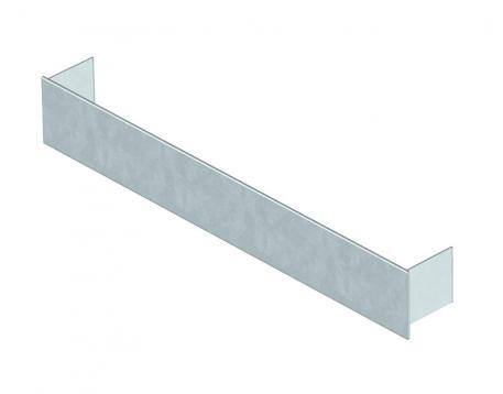 Duct end closure piece, height 38 mm 250 | 38