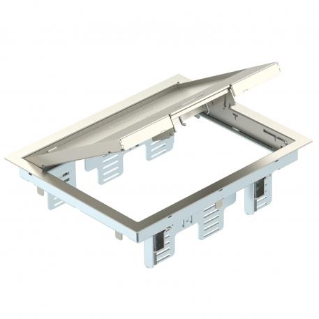 Электромонтажный лючок GES6M-2 с ручкой