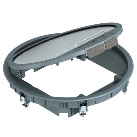 Электромонтажный лючок GESR9 со скобой