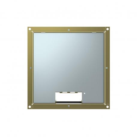 Frame cassette for cord outlet, RKS, nominal size 250-3, brass 15 | 13