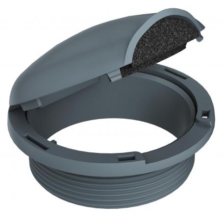 Мини-лючок для полов с сухим типом уборки, толщина напольного покрытия < 6 мм 