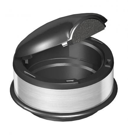 Мини-лючок для полов с влажным типом уборки, с обрамлением из нержавеющей стали