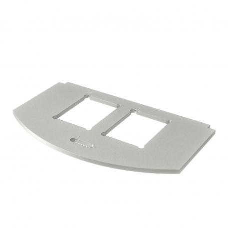 Mounting plate for data technology, type C 